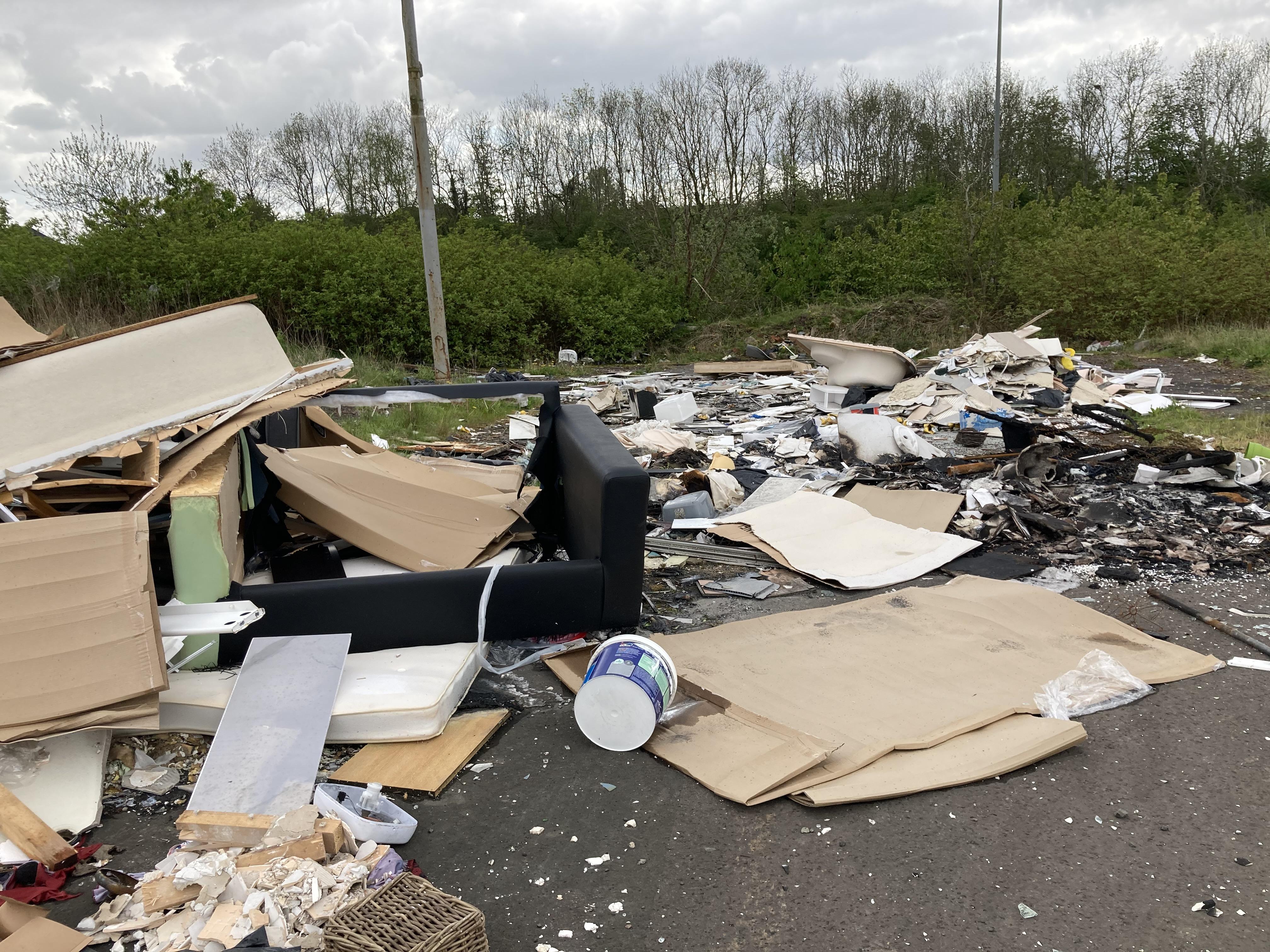 Kildermorie Fly Tipping 